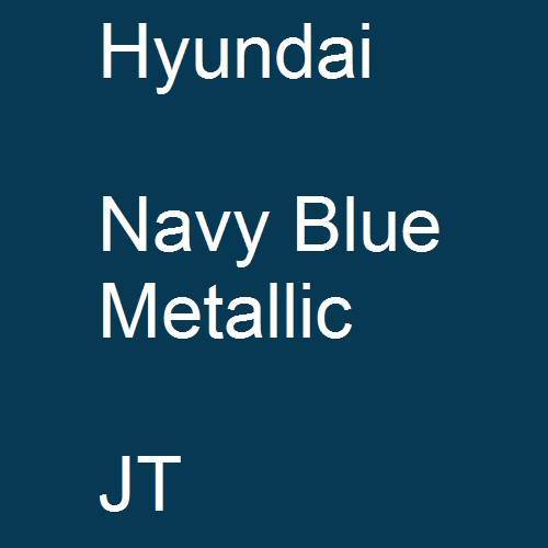 Hyundai, Navy Blue Metallic, JT.